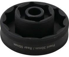 Bgs Technic Galvutė smūginė 6 / 12 kampų | Ducati ratų tvirtinimui | 12,5 mm (1/2") | 30/55 mm (6658)