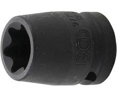 Bgs Technic Galvutė smūginė E-Star | 12,5 mm (1/2") | E22 (9779-22)