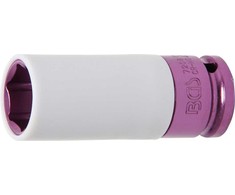 Bgs Technic Galvutė smūginė ilga plonasienė | su plastikine apsauga | 12,5 mm (1/2") | 22 mm (7208)