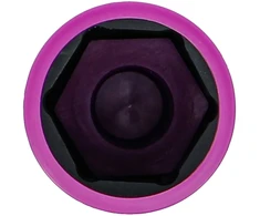 Bgs Technic Galvutė smūginė ilga plonasienė | su plastikine apsauga | 12,5 mm (1/2") | 21.5 mm (7326)