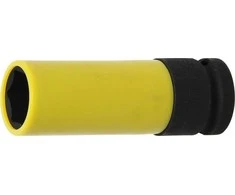 Bgs Technic Galvutė smūginė ilga plonasienė | su plastikine apsauga | 12,5 mm (1/2") | 19 mm (7302)