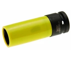 Bgs Technic Galvutė smūginė ilga plonasienė | su plastikine apsauga | 12,5 mm (1/2") | 19 mm (7302)