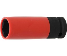 Bgs Technic Galvutė smūginė ilga plonasienė | su plastikine apsauga | 12,5 mm (1/2") | 21 mm (7303)
