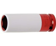 Bgs Technic Galvutė smūginė ilga plonasienė | su plastikine apsauga | 12,5 mm (1/2") | 21 mm (7203)