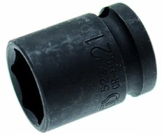 Bgs Technic Galvutė smūginė šešiakampė | 12,5 mm (1/2") | 21 mm (5221)