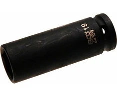 Bgs Technic Galvutė smūginė šešiakampė ilga | 12,5 mm (1/2") | 19 mm (7219)