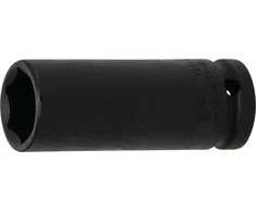 Bgs Technic Galvutė smūginė šešiakampė ilga | 12,5 mm (1/2") | 21 mm (7221)