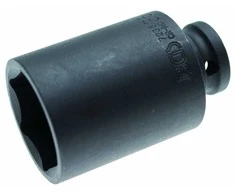 Bgs Technic Galvutė smūginė šešiakampė ilga | 12,5 mm (1/2") | 36 mm (7236)