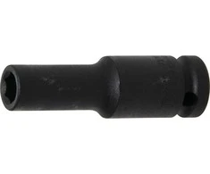 Bgs Technic Galvutė smūginė šešiakampė ilga | 12,5 mm (1/2") | 10 mm (7210)