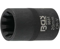 Bgs Technic Galvutė stabdžių suportams | 10-kampų | VAG ir Porsche | 20 mm (9631)