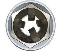 Bgs Technic Žvakinė galvutė šešiakampė | 12,5 mm (1/2") | 21 mm (2403)