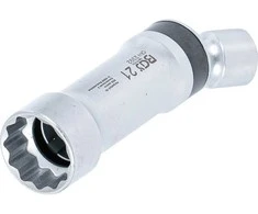 Bgs Technic Galvutė žvakėms šarnyrinė 12 kampų, su laikančia spyruokle | 10 mm (3/8") | 21 mm (2392)