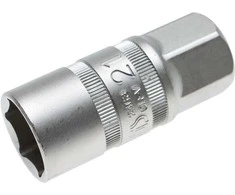 Bgs Technic Galvutė žvakėms | su magnetu, šešiakampiė | 12,5 mm (1/2") | 21 mm (2463)