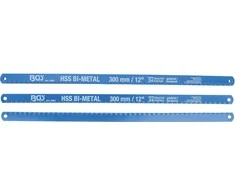 Bgs Technic Geležtės metalui | HSS lanksčios | 13 x 300 mm | 10 vnt. (2061)