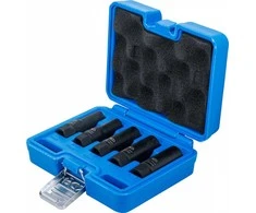 Bgs Technic Gilus spiralinio profilio galvučių ir varžtų ištraukiklių rinkinys | 10 mm (3/8") | 10–16 mm | 5 vnt. (74568)