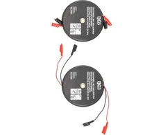 Bgs Technic Gnybtų / klipsų kabelių dėžutė | automatinė ritė | 15 m (9401)