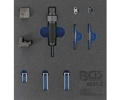 Bgs Technic Grandinės kniedijimo rinkinio papildomas rinkinys | 3 mm Mercedes paskirstymo grandinėms (8501-2)