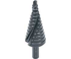 Bgs Technic Grąžtas skylės (pa)platinimui pakopinis su grioveliu | HSS 6542 | Ø 6 - 30 mm (1945-1)
