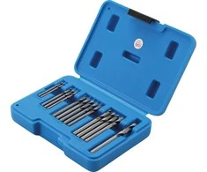 Grąžtas Bgs Technic Grąžtų rinkinys | kniedžių skylėms | HSS | 2.4 - 6.4 mm | 15 vnt. (2097)
