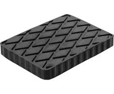 Bgs Technic Guminis padas | auto keltuvams | 160 x 120 x 20 mm (7036)