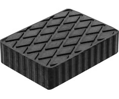 Bgs Technic Guminis padas | auto keltuvams | 160 x 120 x 40 mm (7007)