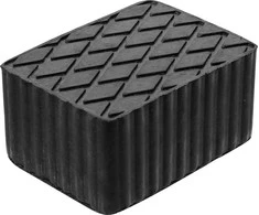 Bgs Technic Guminis padas | auto keltuvams | 160 x 120 x 80 mm (7040)