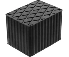 Bgs Technic Guminis padas | auto keltuvams | 160 x 120 x 115 mm (7039)