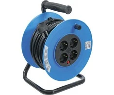 Bgs Technic Ilgintuvas su rite | 25 m | 3x1,5 mm² | 4 lizdai | 3000 W | IP20 (3361)