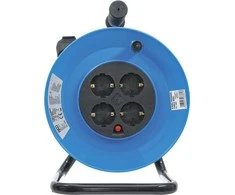 Bgs Technic Ilgintuvas su rite | 25 m | 3x1,5 mm² | 4 lizdai | 3000 W | IP20 (3361)