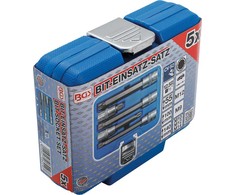 Bgs Technic Įpresuotų antgalių rinkinys | 12,5 mm (1/2") | Spline (XZN) | 5 vnt. (8449)