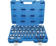 Bgs Technic Įpresuotų antgalių rinkinys | 12,5 mm (1/2") / 8 mm (5/16") | 49 vnt. (5188)