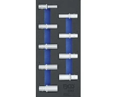 Bgs Technic Įrankių dėklas 1/3: Galvutės šešiakampės | 12,5 mm (1/2") | 10 - 24 mm | Ilgos | 9 vnt. (4057)