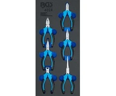 Bgs Technic Įrankių dėklas 1/3: Tikslinės replės Mini | 6 vnt. (4024)