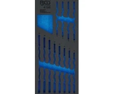 Bgs Technic Įrankių dėklas 1/3 | tuščias | skirtas BGS 4196 (4196-1)