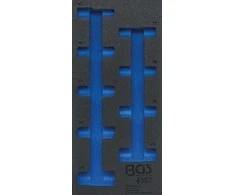Bgs Technic Įrankių dėklas 1/3, tuščias | 4057 pozicijai (4057-1)