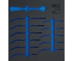 Bgs Technic Įrankių dėklas 2/3 | tuščias | skirtas BGS 4195 (4195-1)