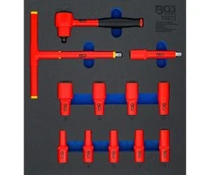 Bgs Technic Įrankių dėklas 2/3: VDE įrankių rinkinys | 10 mm (3/8") | 7 - 22 mm | 12 vnt. (70213)