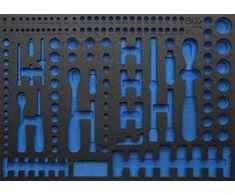 Bgs Technic Įrankių dėklas 3/3, tuščias | nuo BGS 4036 (4036-1)
