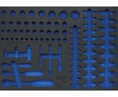 Bgs Technic Įrankių dėklas 3/3, tuščias | 4015 pozicijai (4015-5)
