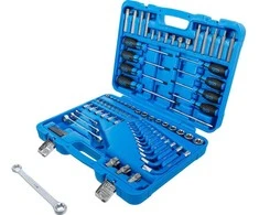 Grąžtas Bgs Technic Įrankių rinkinys | 6.3 mm (1/4 ") + 12.5 mm (1/2") | E-Type / T-Star (Torx) | 84 vnt. (7849)