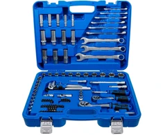 Bgs Technic Galvučių, raktų ir antgalių rinkinys BGS | 1/4" ir 3/8" | 92 vnt. (74701)