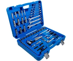 Bgs Technic Galvučių, raktų ir antgalių rinkinys BGS | 1/4" ir 3/8" | 92 vnt. (74701)
