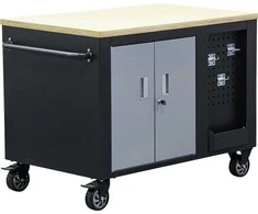 Bgs Technic Įrankių vežimėlis | 2x 5 stalčiai | 1 spintelė | tuščia (4199)