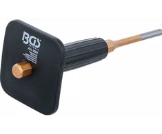 Bgs Technic Iškalėjas su gumine rankena – CrV, grūdintas, lakuotas kotas – Ø8 × 225 mm (9081)