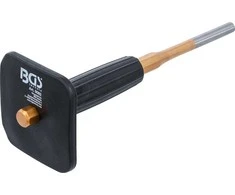 Bgs Technic Iškalėjas su gumine rankena – CrV, grūdintas, lakuotas kotas – Ø10 × 240 mm (9082)