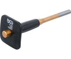 Bgs Technic Iškalėjas su gumine rankena – CrV, grūdintas, lakuotas kotas – Ø14 × 275 mm (9084)