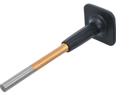 Bgs Technic Iškalėjas su gumine rankena – CrV, grūdintas, lakuotas kotas – Ø16 × 290 mm (9085)