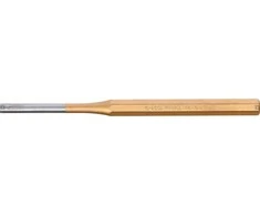 Bgs Technic Išmušėjas bukas – cilindrinis, grūdintas – Ø6 × 150 mm, CrV, lakuotas kotas (1651-6)
