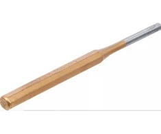 Bgs Technic Išmušėjas bukas – cilindrinis, grūdintas – Ø6 × 150 mm, CrV, lakuotas kotas (1651-6)