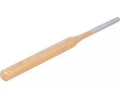 Bgs Technic Išmušėjas bukas – cilindrinis, grūdintas – Ø5 × 150 mm, CrV, lakuotas kotas (1651-5)